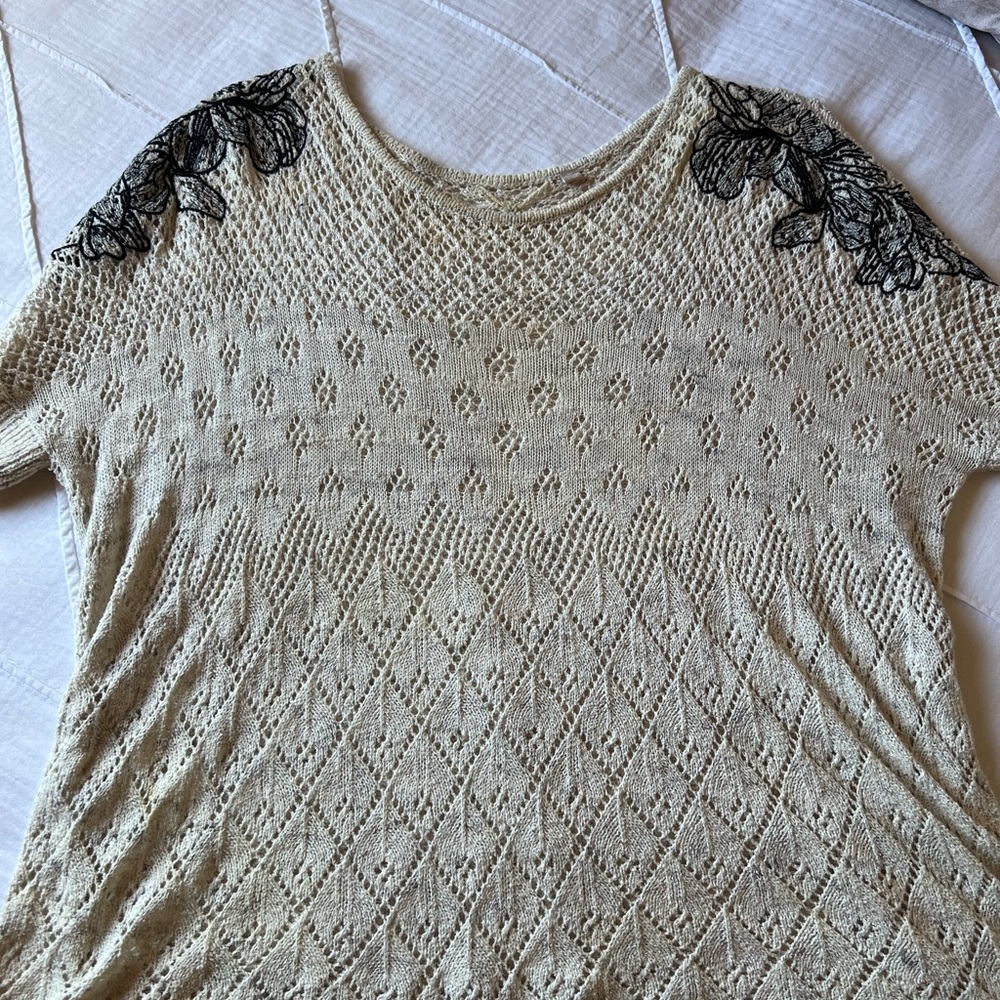 Anthropologie tunic sweater